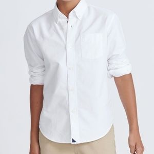 White Oxford Shirt - womens or boys